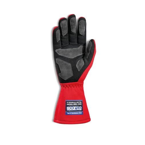 Sparco Land Martini Racing Gloves, Red (FIA) - Image 2