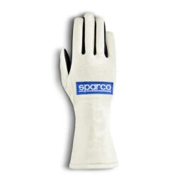 Sparco Land Classic Gloves, White (FIA)