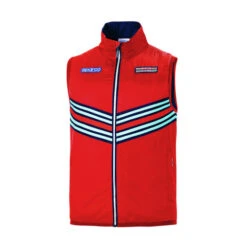 Sparco Martini Racing Replica Waistcoat, Red