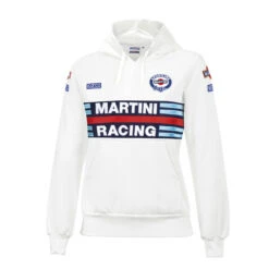 Sparco Martini Racing Hoodie Replica Lady, White