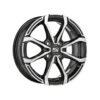 MSW X4 16x7" 4x100 ET42, Black Full Polished
