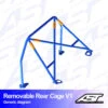 AST Rollcages V1 Removable Bolt-In Rear Roll Cage For Ford Fiesta MK8 - 3-Door