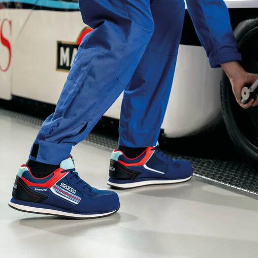 Sparco Gymkhana S1P SRC Martini Racing Safety Shoes - Image 5