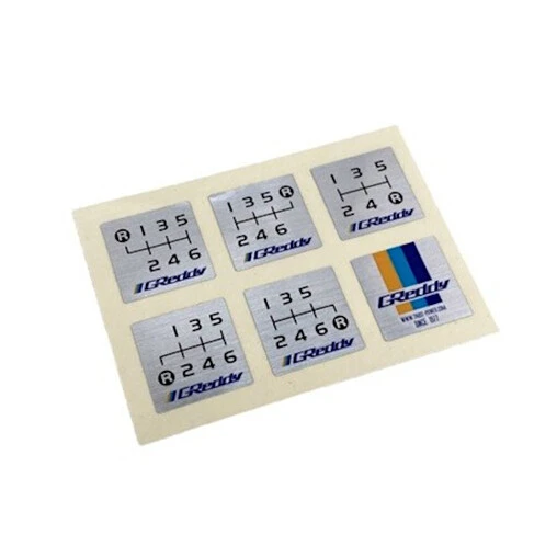 GReddy Shift Pattern Stickers