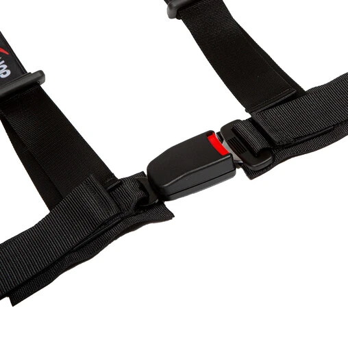 DriftShop 4 Point Harness 2" - Black - Road Approved - Image 3