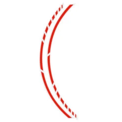 Foliatec Racing Neon Red Pin-Striping Design