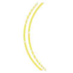Foliatec Racing Neon Yellow Pin-Striping Design