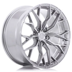 Concaver CVR1 19x8" (5 Hole Custom PCD) ET20-40, Brushed Titanium
