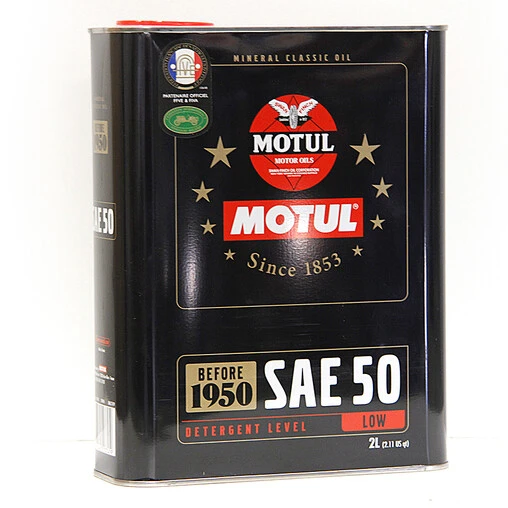 Motul Historique Engine Oil - SAE50 (2L) - Image 2