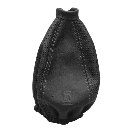 Nardi Gear Gaiter In Black Perforated Leather