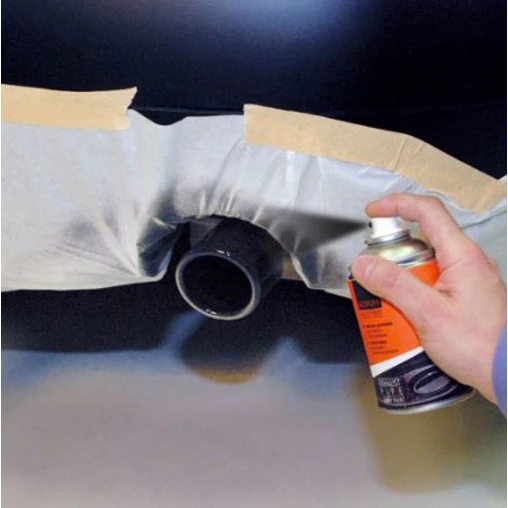 Foliatec Aerosol Black Exhaust Paint - Image 2