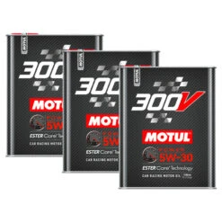 Motul 300V Power 5W30 Engine Oil Bundle (3 X 2L)