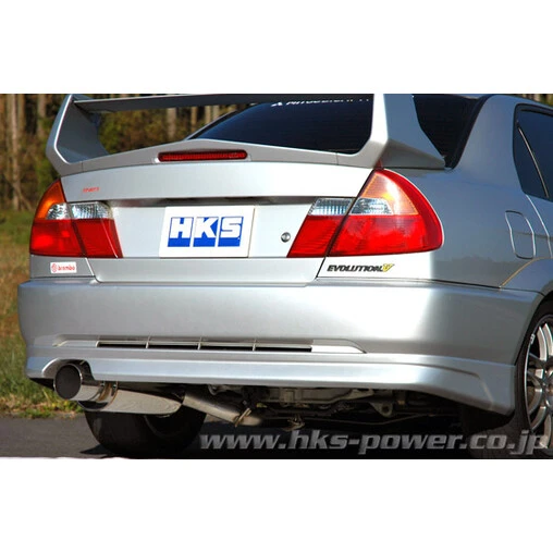 HKS "Silent Hi-Power" Catback For Mitsubishi Lancer Evo 6 - Image 2