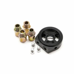 Sandwich Plate With 1/8" NPT Sensor Ports (Black)