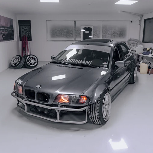 "Onion Style" Wide Bodykit For BMW E46