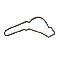 Monza Racetrack - Wooden Wall Sculpture (45 Cm)