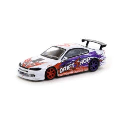 Nissan Silvia S15 DriftShop 1/64 Model (Tarmac Works, Vertex)
