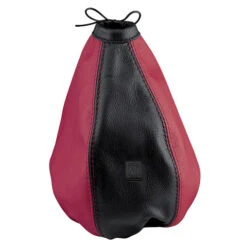 Nardi Gear Gaiter In Black & Red Leather