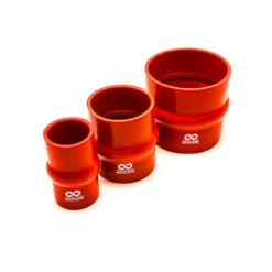 Silicone Hump Hose Ø51 To Ø114 Mm, Red