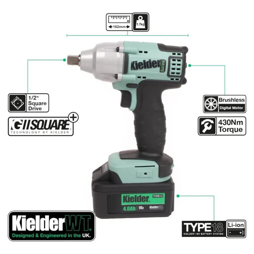 Kielder KWT-002 Cordless Impact Wrench