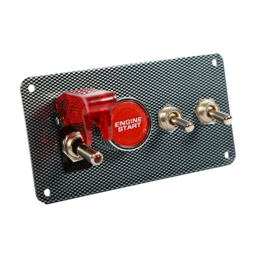 Ignition Swith Panel - 3 Switches + 1 Button