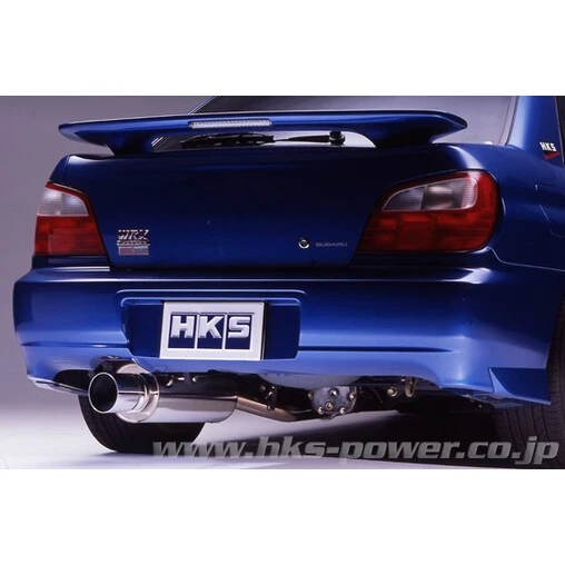 HKS "Silent Hi-Power" Catback For Subaru Impreza GDB (A-D) (00-04) - Image 2