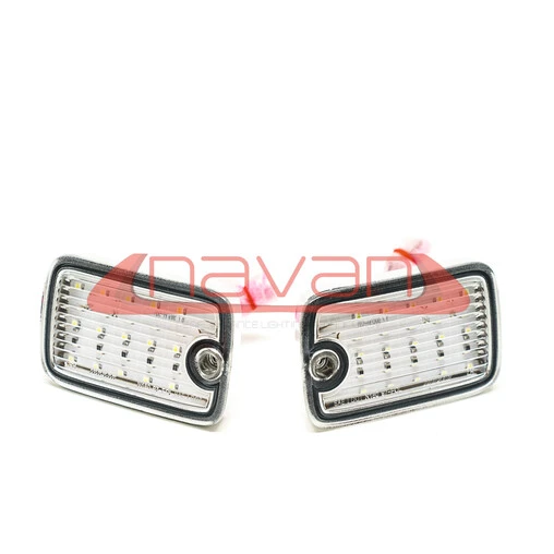 Navan "Type X" LED Front White Blinkers Nissan 200SX S13