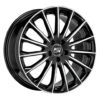 MSW 30 19x7.5" 5x112 ET32, Gloss Black, Polished Spokes