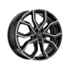 MSW 41 20x10" 5x112 ET45, Gloss Black, Machined Spokes
