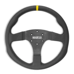 Sparco R350 Flat Steering Wheel, Leather