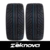 Zeknova Semi-Slick RS606 R1 235/40R17 Tyres - TW140 (pair)