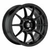 Sparco FF-1 17x7" 4x100 ET33, Gloss Black